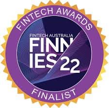 FinTech Awards Finnies 2022 finalist badge